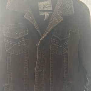 Cute Brown Corduroy Jacket